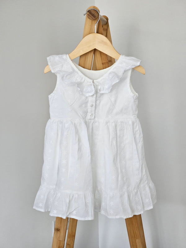 Next Girls White Summer Dress