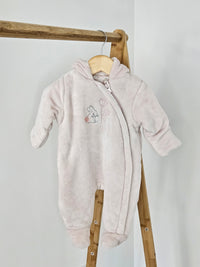 Mothercare Pink Soft Pramsuit