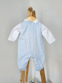 Pastels & Co Baby Blue Onesie