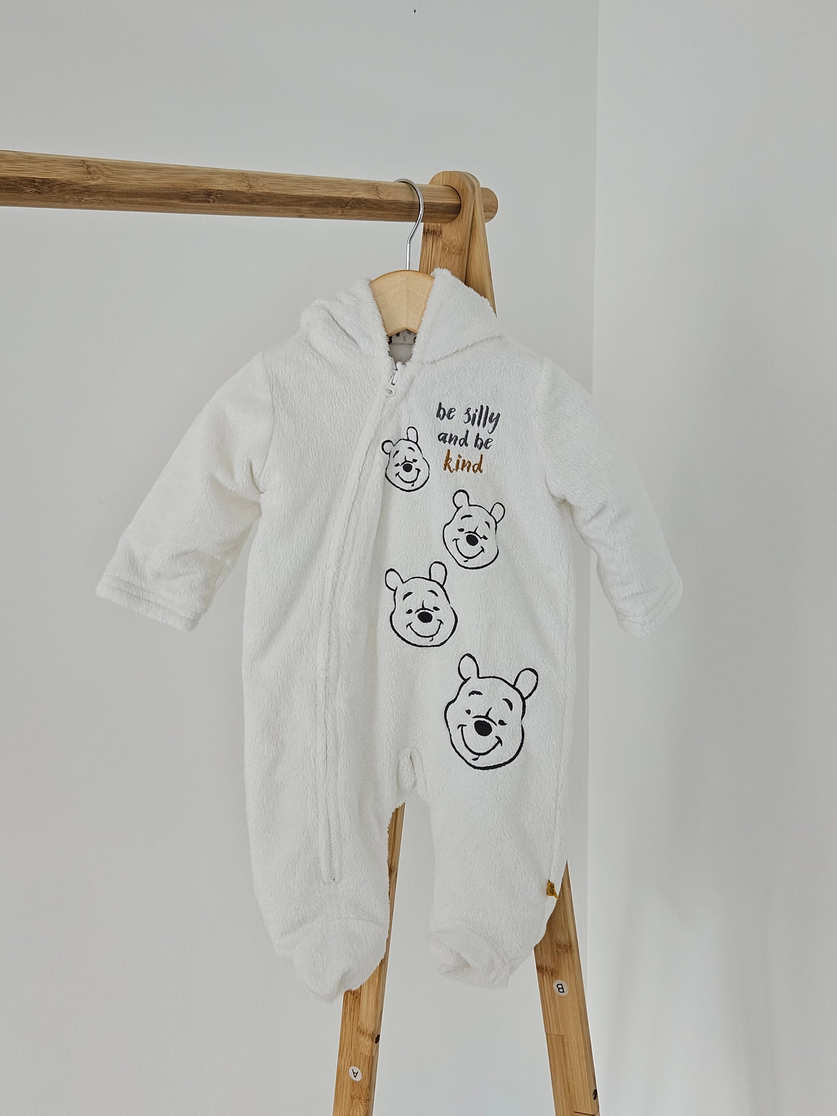 Unisex Winnie the Pooh Cosy Pramsuit