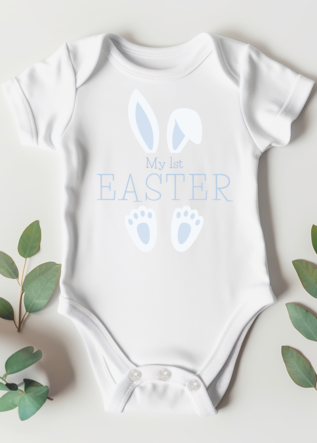 My First Easter Baby Boy Bunny Vest