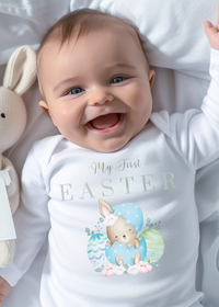My First Easter Baby Sleepsuit or Vest