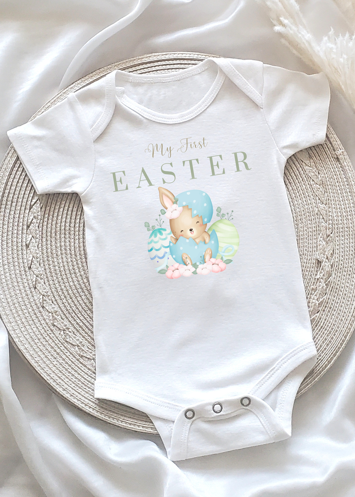 My First Easter Baby Sleepsuit or Vest