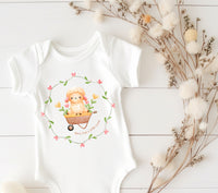 Mary Had A Little Lamb Baby Vest - Nursery Rhyme printed vest