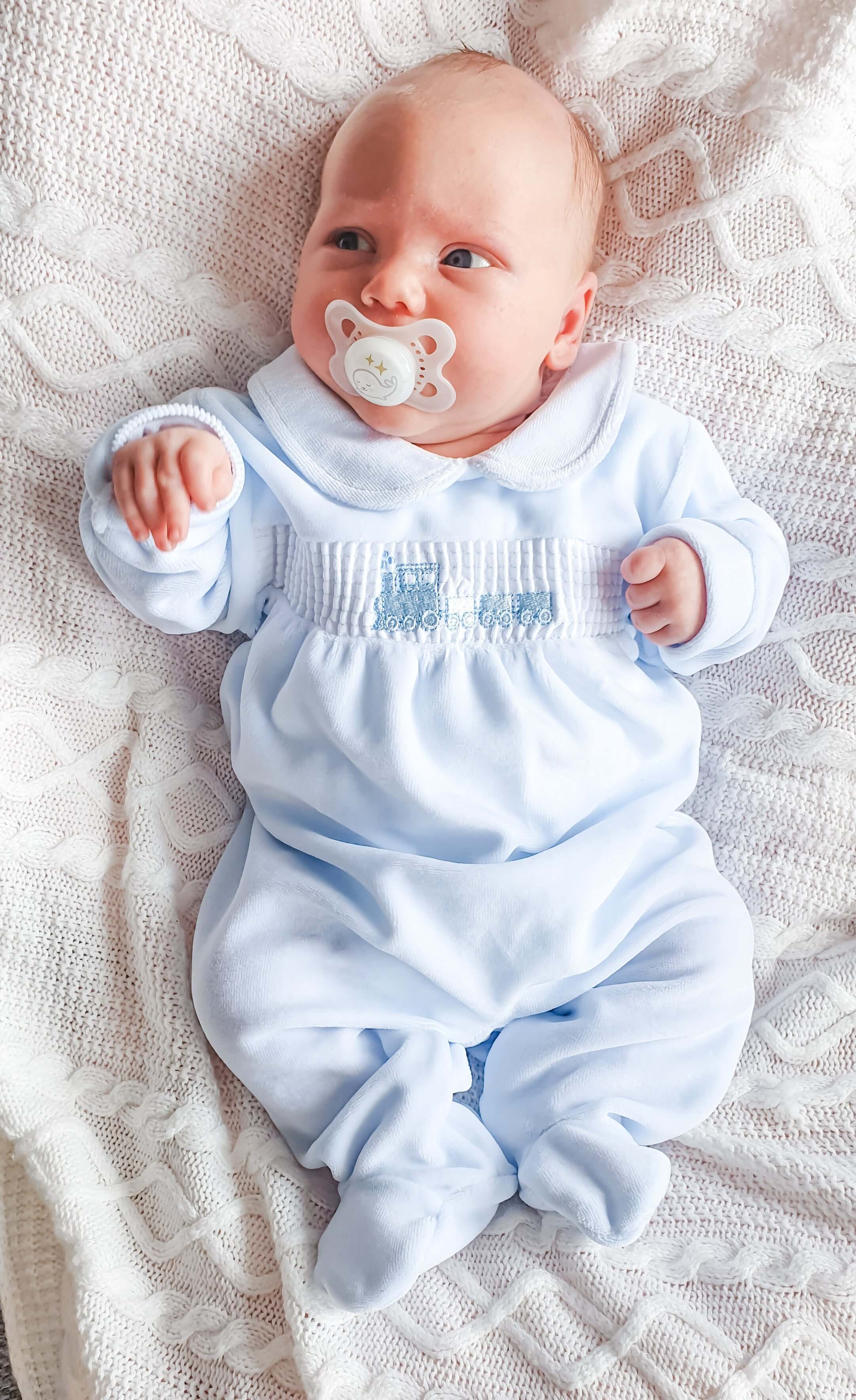 Velour sleepsuit store