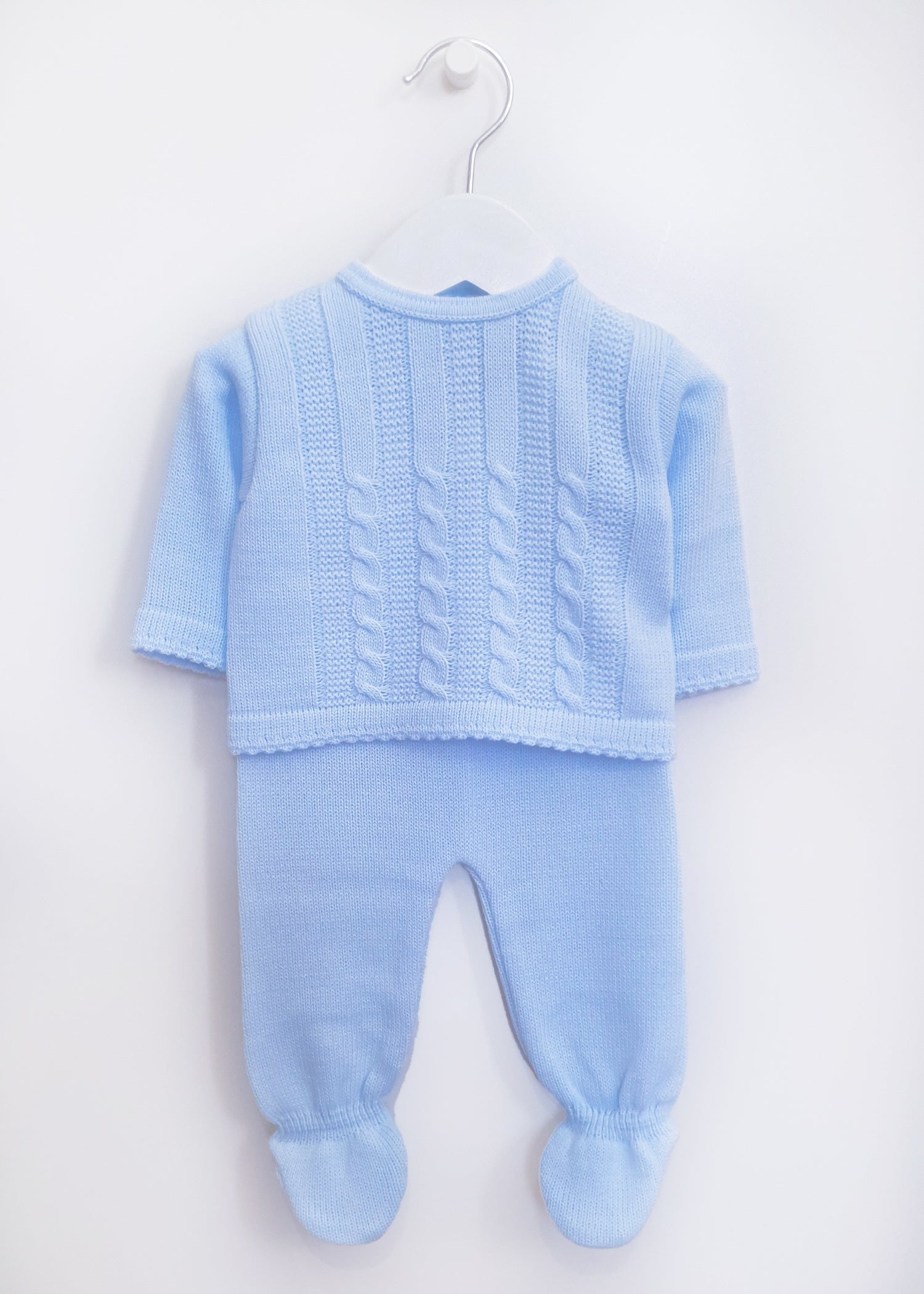 Dandelion Blue Knitted Jumper & Legging Set