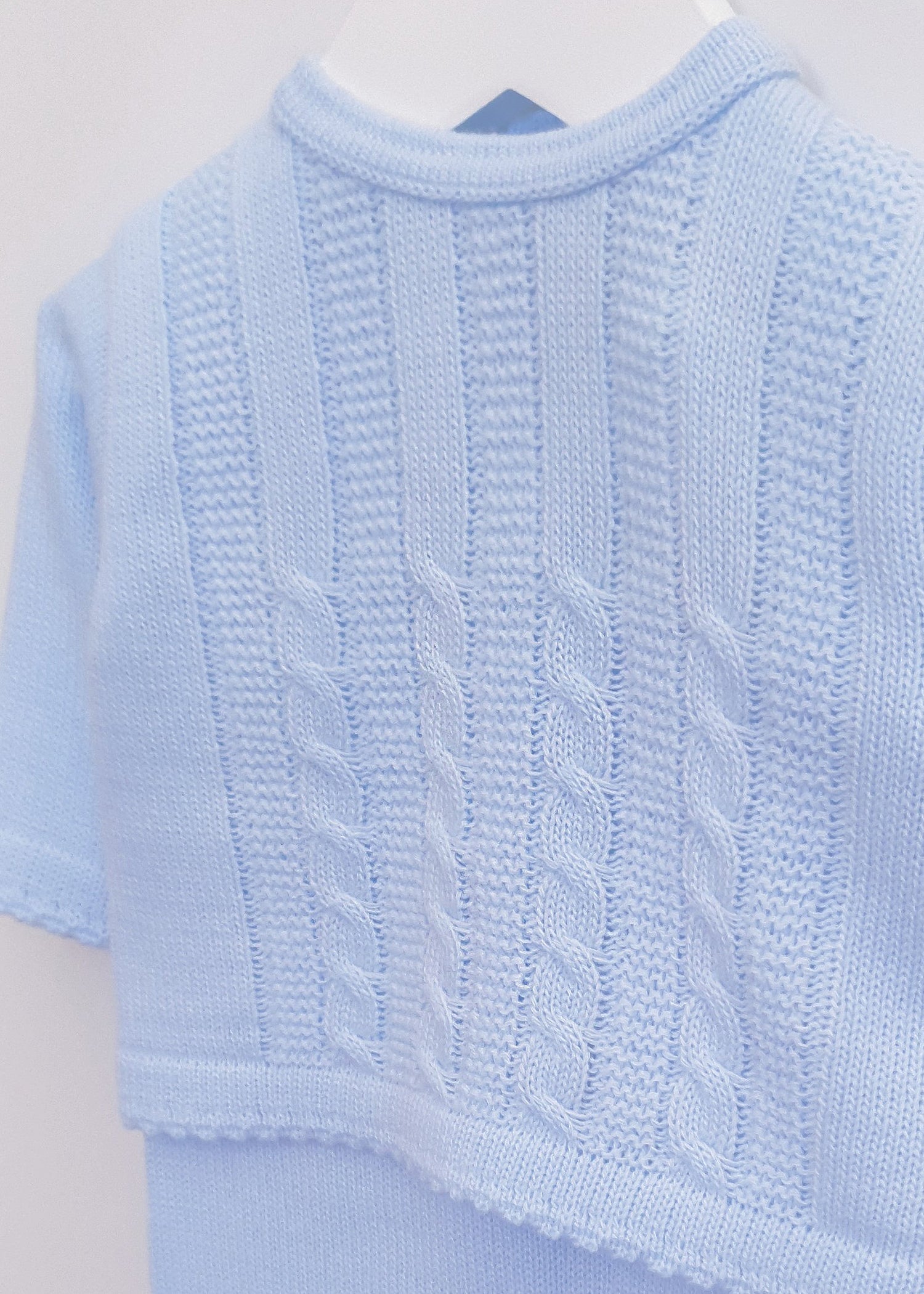 Dandelion Blue Knitted Jumper & Legging Set