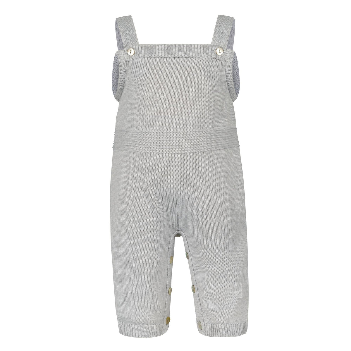 Baby knitted dungarees - unisex baby