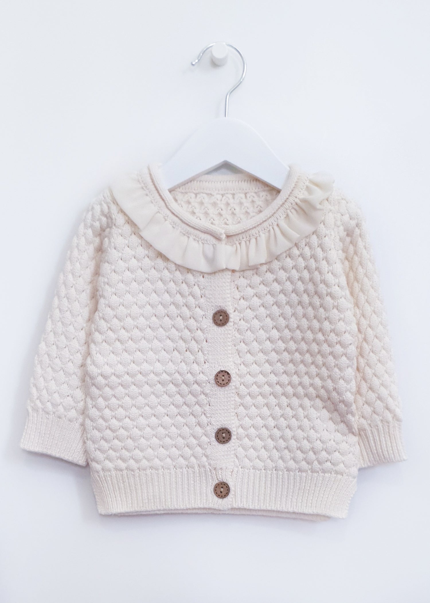 Baby girl cream discount cardigan