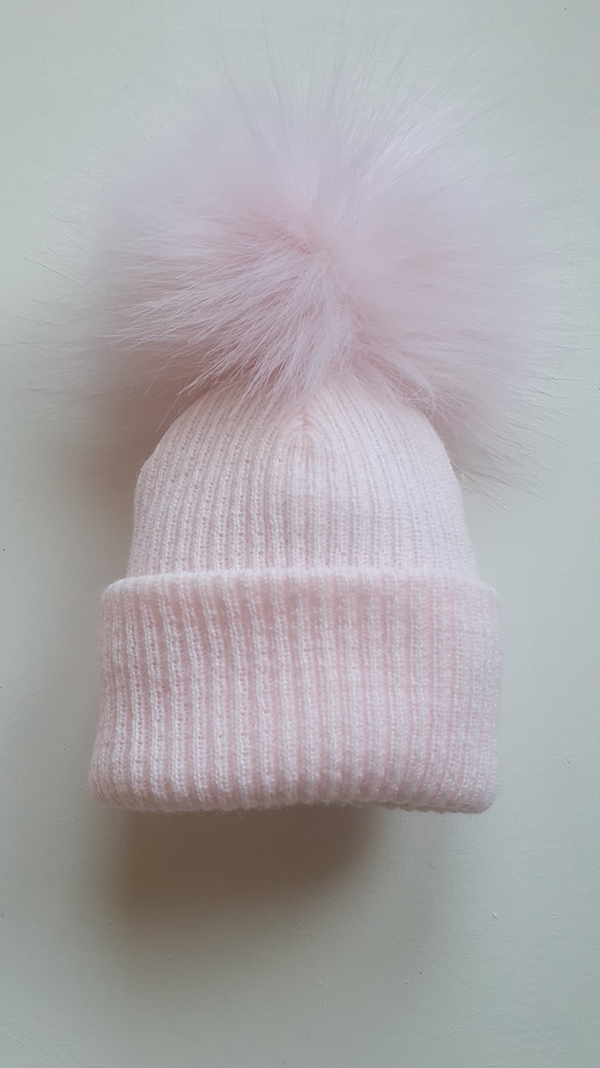Pink Pom-Pom Hat